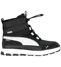 Puma Vinterstøvler - Evolve Puretex Jr - Tex - Puma Black/Ash Gr Puma Vinterstøvler - Evolve Puretex Jr - Tex - Puma Black/Ash Gr