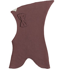 Racing Kids Elefanthue - 2-lags - Dusty Heather m. Sløjfe Racing Kids Elefanthue - 2-lags - Dusty Heather m. Sløjfe