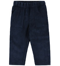 Moncler Fløjlsbukser - Navy Moncler Fløjlsbukser - Navy