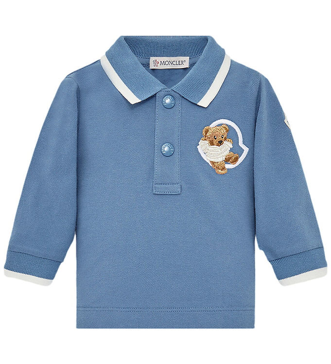 Moncler Polobluse - Blå