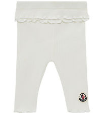 Moncler Leggings - Rib - Natural Moncler Leggings - Rib - Natural