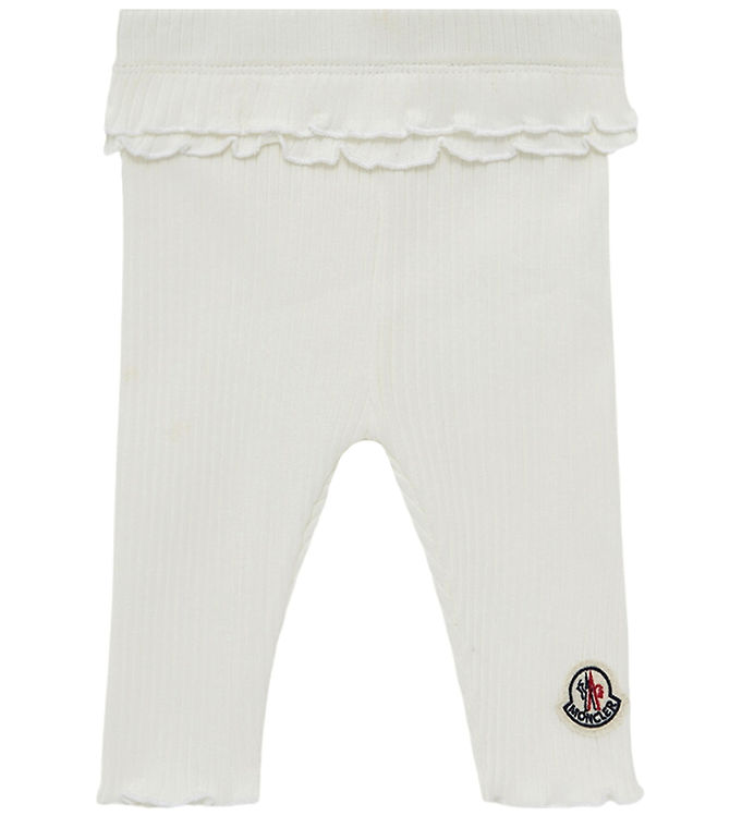 Moncler Leggings - Rib - Natural
