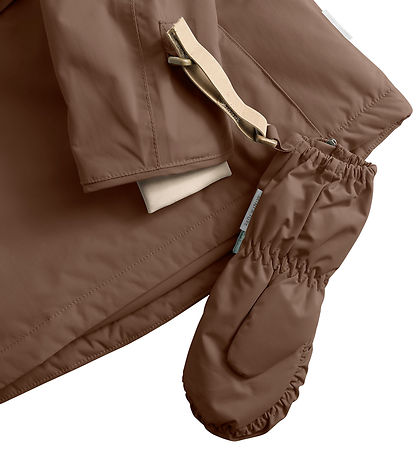 Mini A Ture Luffer - MatCesar Fleece - Chestnut Brown m. Lynlås