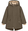 Mini A Ture Vinterjakke - MatVikania Fleece - Tarmac Green Mini A Ture Vinterjakke - MatVikania Fleece - Tarmac Green