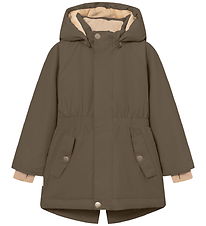 Mini A Ture Vinterjakke - MatVikania Fleece - Tarmac Green Mini A Ture Vinterjakke - MatVikania Fleece - Tarmac Green