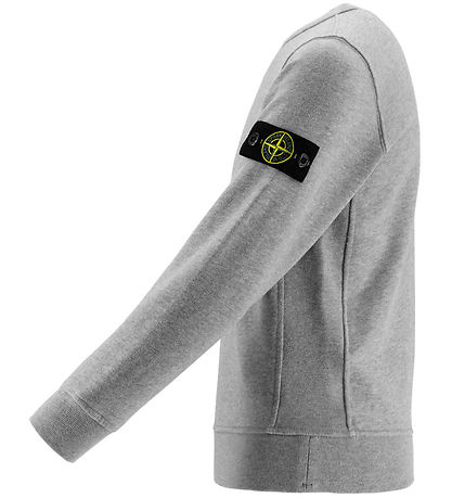 Stone Island Sweatshirt - Gråmeleret Stone Island Sweatshirt - Gråmeleret