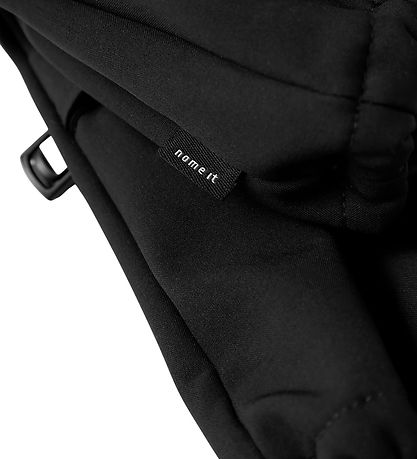 Name It Luffer m. Fleece - Softshell - Noos - NmnAlfa - Sort