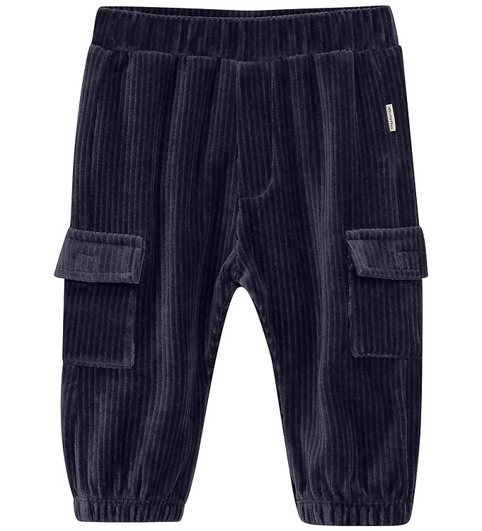 Minymo Bukser - Fløjlsvelour - Parisian Night