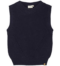 Minymo Vest - Strik - Parisian Night Minymo Vest - Strik - Parisian Night