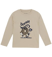 Minymo Bluse - Oxford Tan Minymo Bluse - Oxford Tan