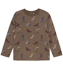 Minymo Bluse - Chocolate Chip Minymo Bluse - Chocolate Chip