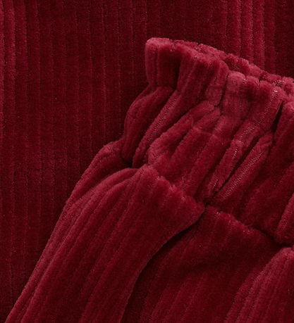 Minymo Fløjlbukser - Rio Red