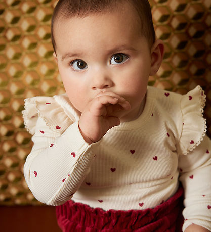 Minymo Fløjlbukser - Rio Red