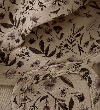 Minymo Kjolebody l/æ - AOP - Smoke Gray