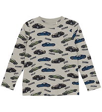 Minymo Bluse - AOP - Oxford Tan Minymo Bluse - AOP - Oxford Tan