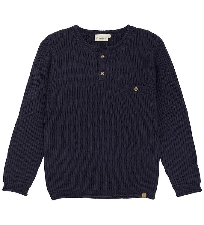 Minymo Bluse - Strik - Parisian Night