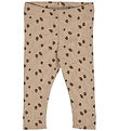 Müsli Leggings - Rib - Acorn - Beige/Root/Deep Green Müsli Leggings - Rib - Acorn - Beige/Root/Deep Green