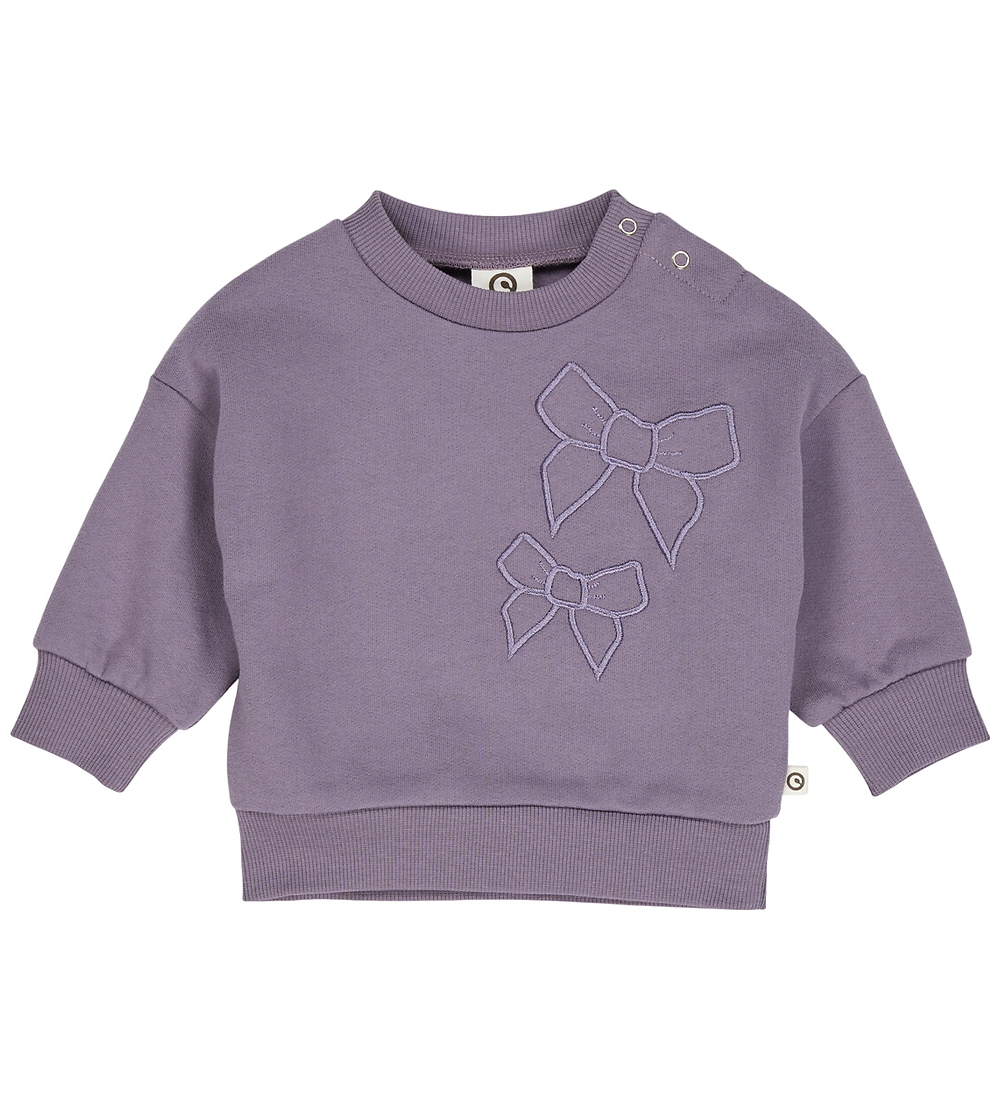 Müsli Sweatshirt - Bow - Lilac Nebel - Müsli - 74 - Sweatshirts