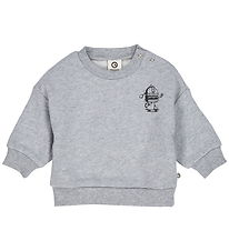 Müsli Sweatshirt - Burger - Pale Greymarl Müsli Sweatshirt - Burger - Pale Greymarl