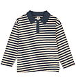 Müsli Polobluse - Stripe Polo - Oak/Night Blue Müsli Polobluse - Stripe Polo - Oak/Night Blue