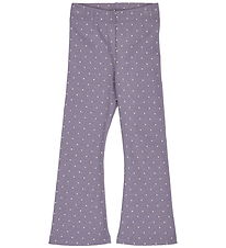 Müsli Bukser - Rib - Dot - Lilac Fog/Oak Müsli Bukser - Rib - Dot - Lilac Fog/Oak