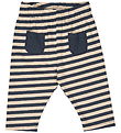 Müsli Bukser - Stripe - Oak/Night Blue Müsli Bukser - Stripe - Oak/Night Blue