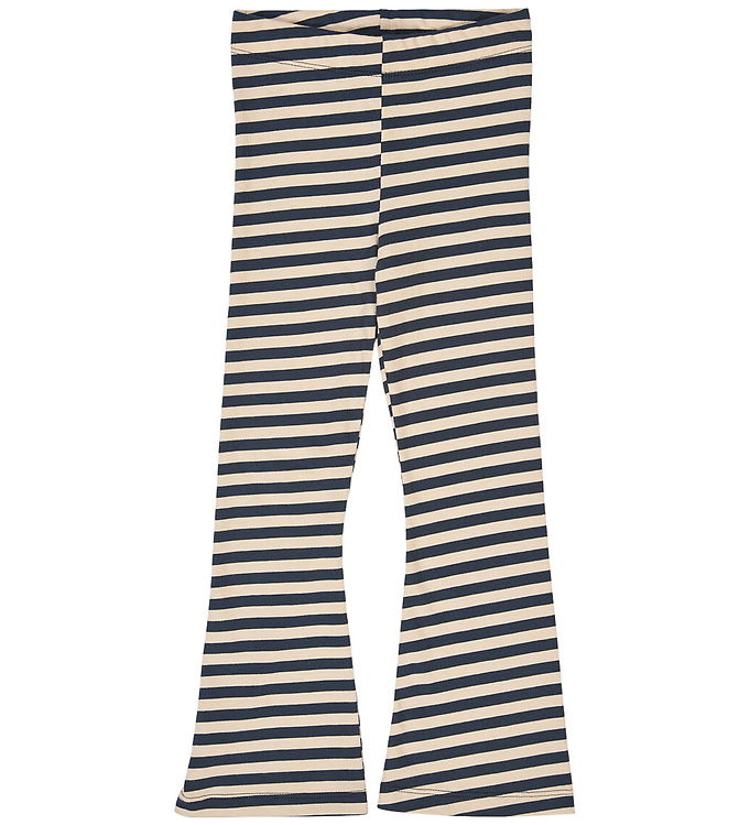 Müsli Bukser - Stripe - Oak/Night Blue