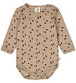 Müsli Body l/æ - Rib - Acorn - Beige/Root/Deep Green Müsli Body l/æ - Rib - Acorn - Beige/Root/Deep Green