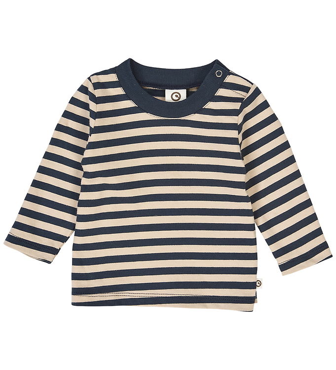 Müsli Bluse - Stripe - Oak/Night Blue