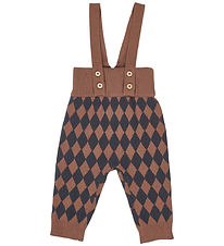 Müsli Smækbukser - Strik - Harlequin - Root Müsli Smækbukser - Strik - Harlequin - Root