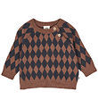 Müsli Bluse - Strik - Harlequin - Root Müsli Bluse - Strik - Harlequin - Root