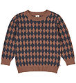 Müsli Bluse - Strik - Harlequin - Root Müsli Bluse - Strik - Harlequin - Root