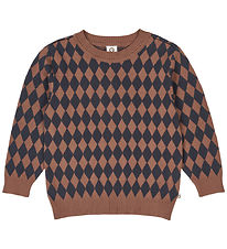Müsli Bluse - Strik - Harlequin - Root Müsli Bluse - Strik - Harlequin - Root
