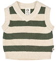 Müsli Vest - Strik - Stripe - Oak Müsli Vest - Strik - Stripe - Oak
