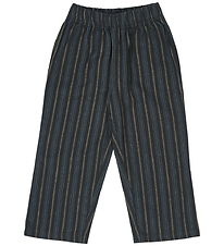 Müsli Bukser - Stripe - Night Blue/Moss/Stormy Blue Müsli Bukser - Stripe - Night Blue/Moss/Stormy Blue