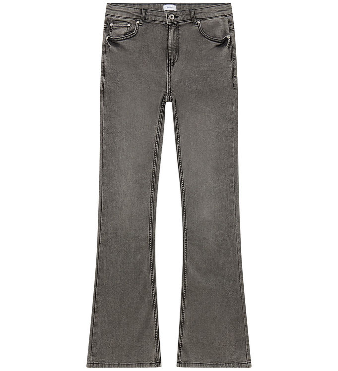 Grunt Jeans - Noos - Texas Low Flare - Grå