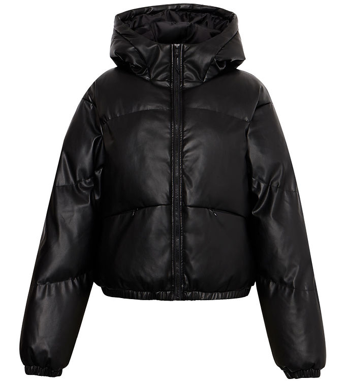 Grunt Dynejakke - PU - GRMai - Sort