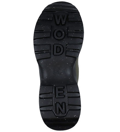 Woden Gummistøvler - Kort - Siri - Dark Olive/Black