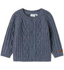 Name It Cardigan - Uld - Strik - NbmWrilla - Folkstone Gray Name It Cardigan - Uld - Strik - NbmWrilla - Folkstone Gray