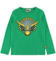 DYR-Cph Bluse - Dyrshedding - Grass Green Triceratops DYR-Cph Bluse - Dyrshedding - Grass Green Triceratops