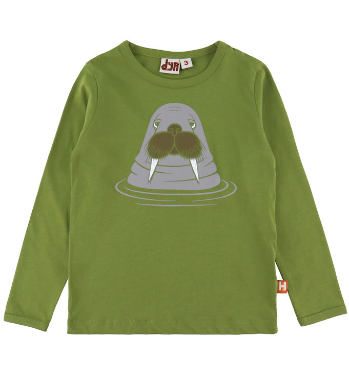 DYR-Cph Bluse - Dyrshedding - Olive Hvalros