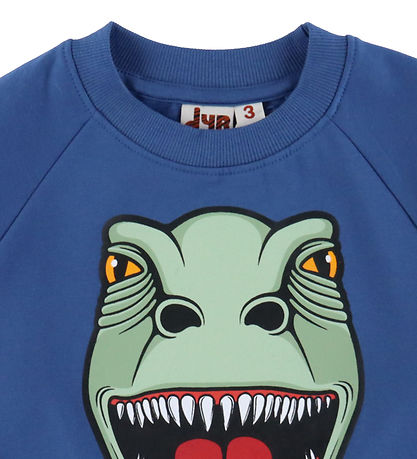 DYR-Cph Peysa - Dýrabelgur - Ocean Blue T-Rex