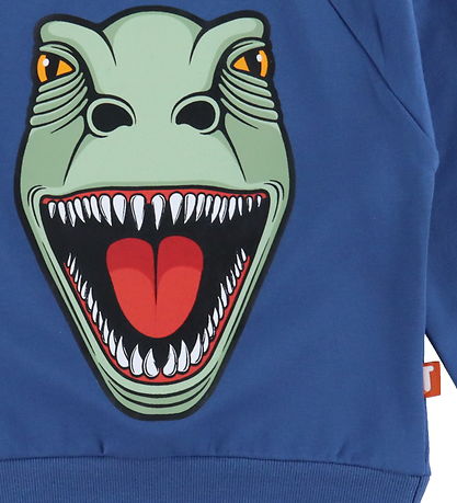 DYR-Cph Peysa - Dýrabelgur - Ocean Blue T-Rex