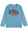 DYR-Cph Bluse - Dyrshedding - Grey Duck Piratfisk DYR-Cph Bluse - Dyrshedding - Grey Duck Piratfisk