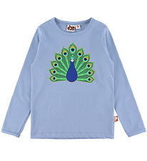 DYR-Cph Bluse - Dyrshedding - Blue Grey PaaFugl DYR-Cph Bluse - Dyrshedding - Blue Grey PaaFugl