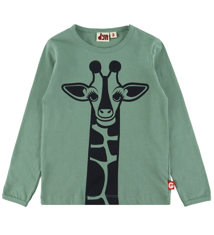 DYR-Cph Bluse - Dyrshedding - Sage Giraf