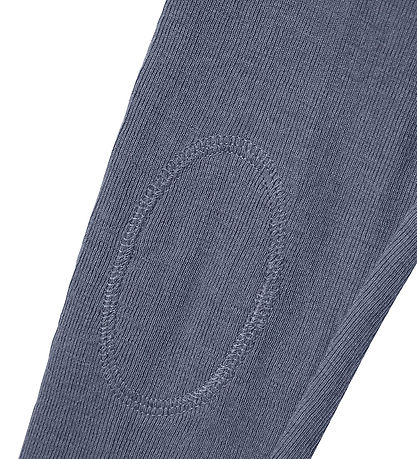 Name It Leggings - Rib - Uld/Silke  - NmmWossa - Folkstone Gray