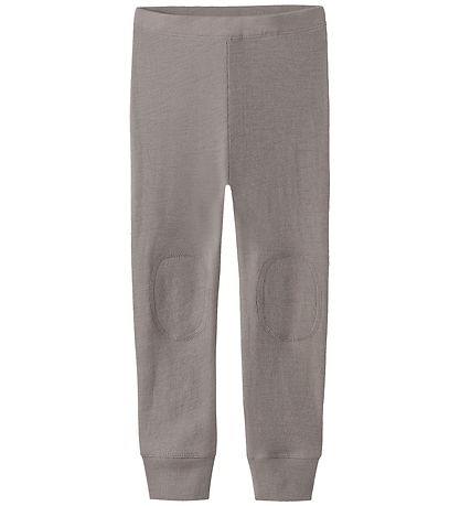 Name It Leggings - Rib - Uld/Silke - NmmWossa - Satellite