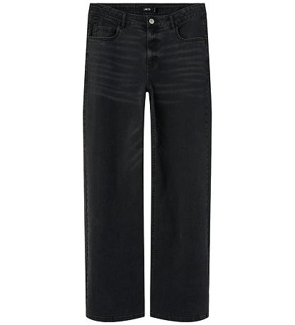 LMTD Jeans - Noos - Wide - NlfBli - Black Denim/Washed