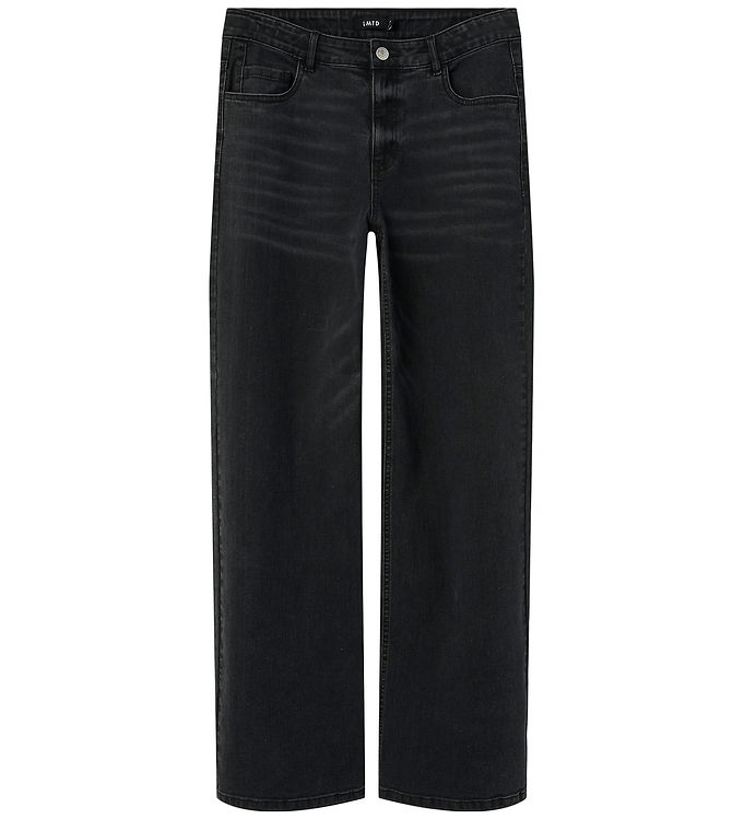 LMTD Jeans - Noos - Wide - NlfBli - Black Denim/Washed